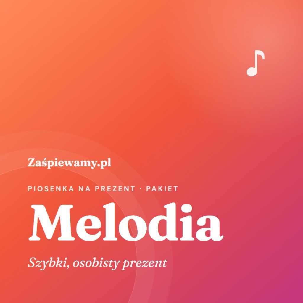 Piosenka – pakiet Melodia